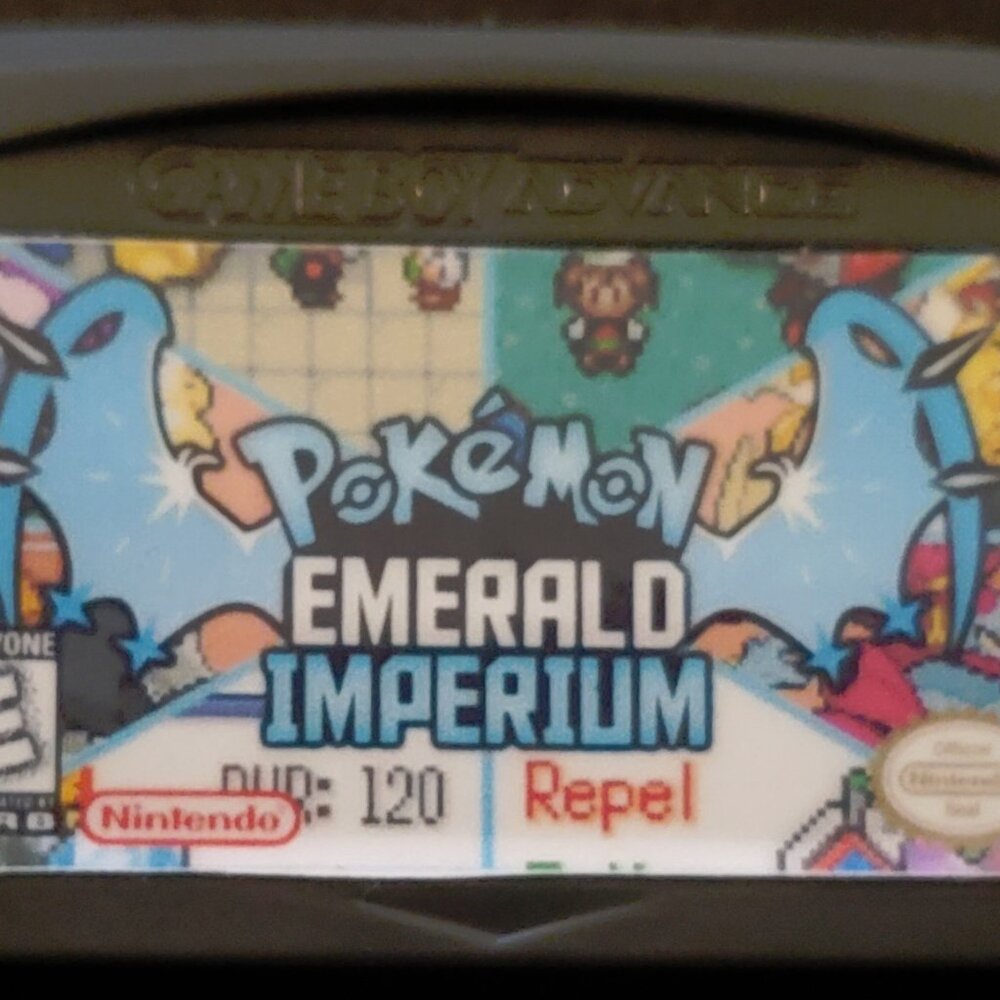 Pokemon Emerald Imperium GBA ROM Hack Video Game